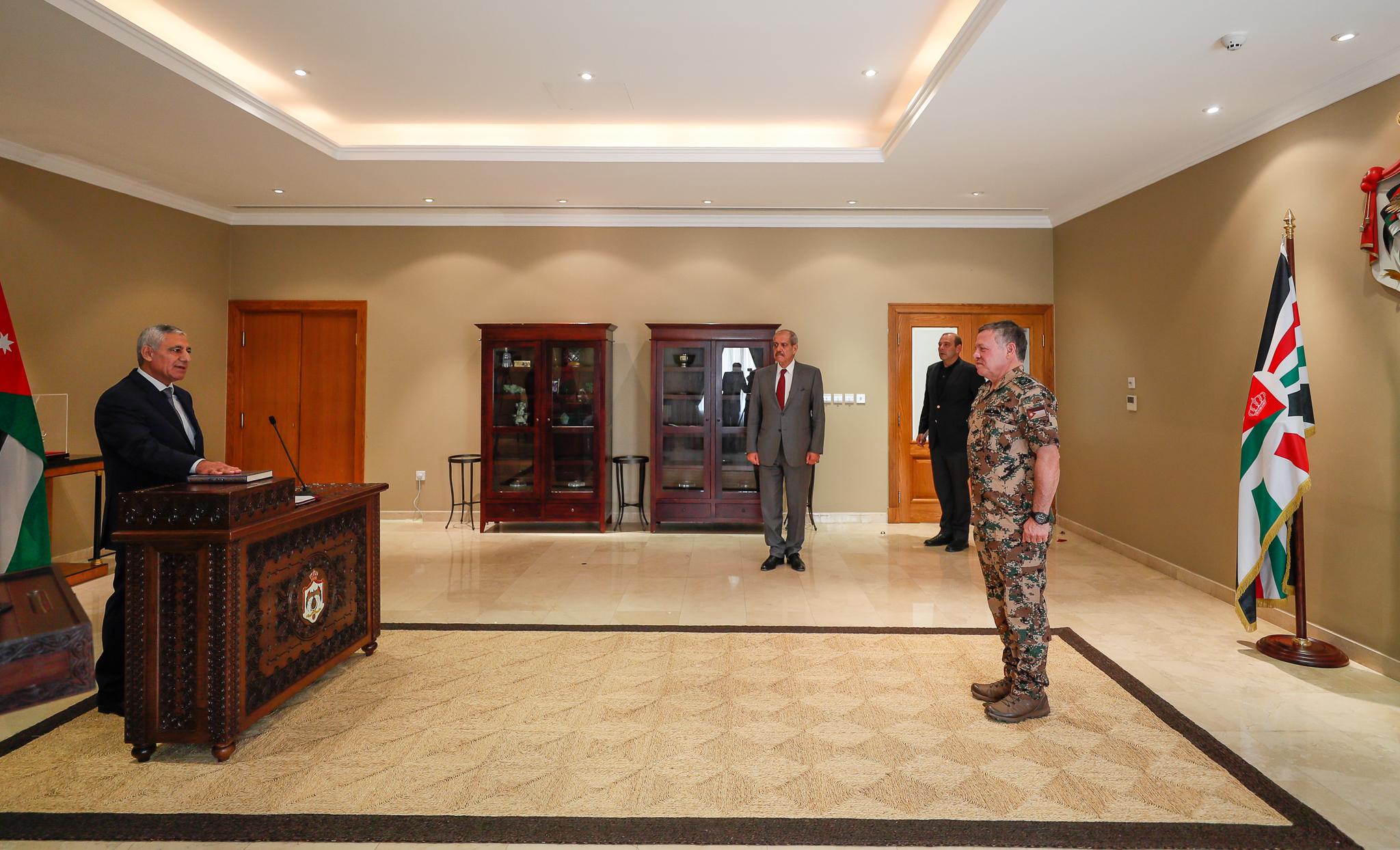 King swears in new president of Court of Cassation
