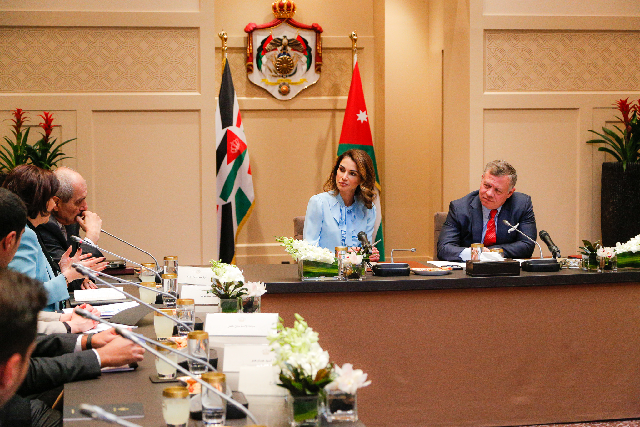 King, Queen meet tech entrepreneurs