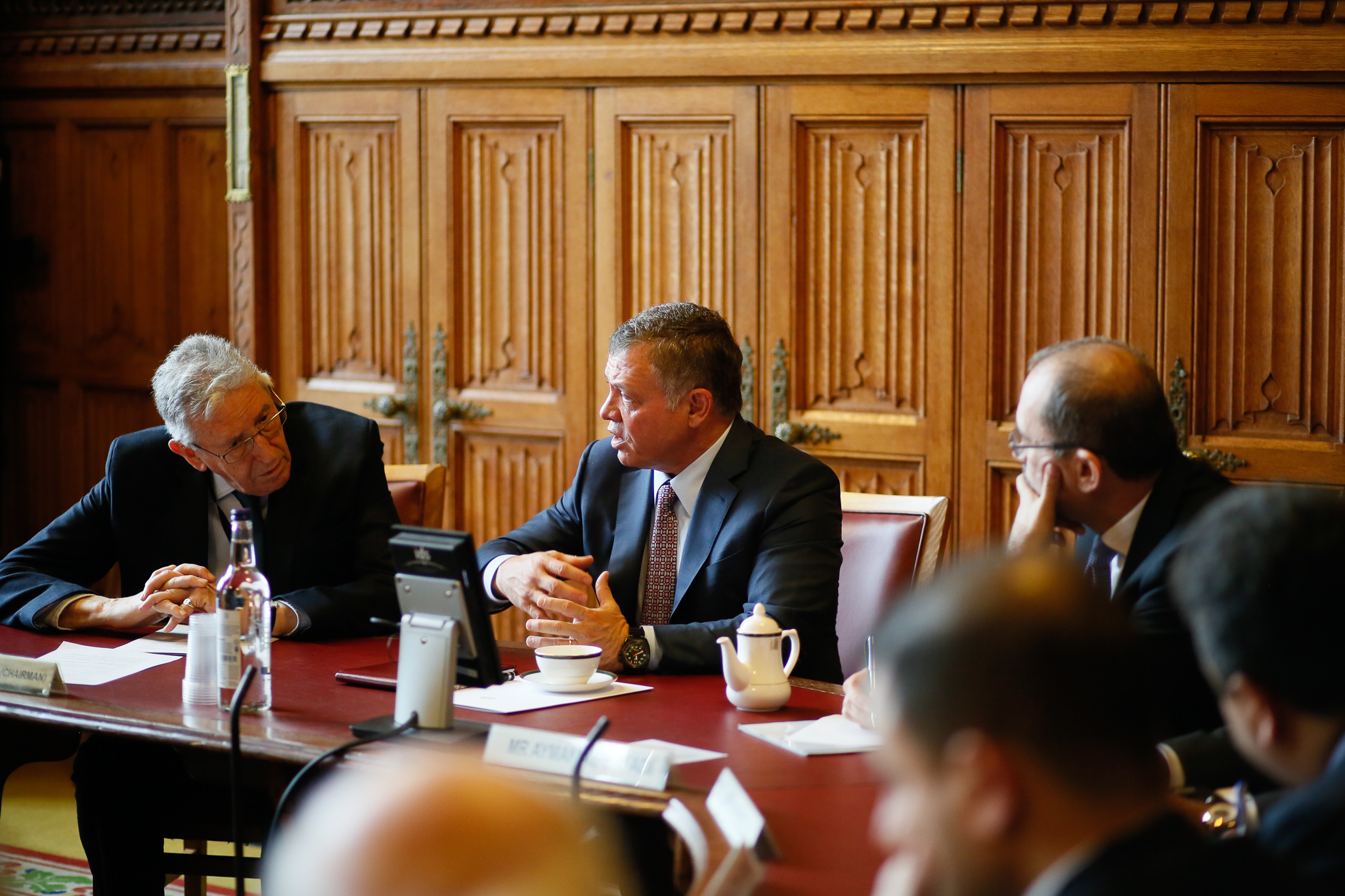 King meets UK Parliament committee members