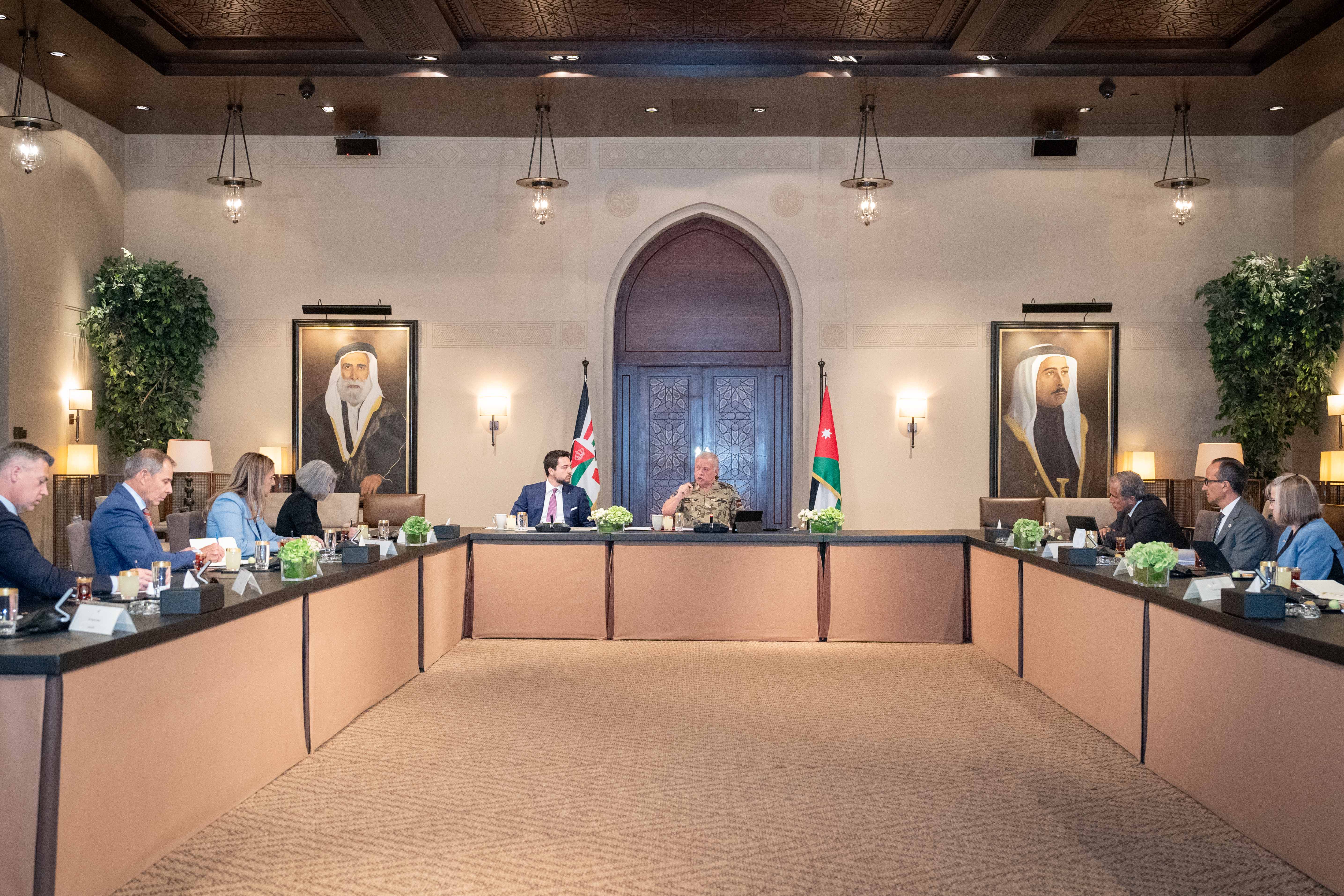 King warns of grave consequences of developments in West Bank