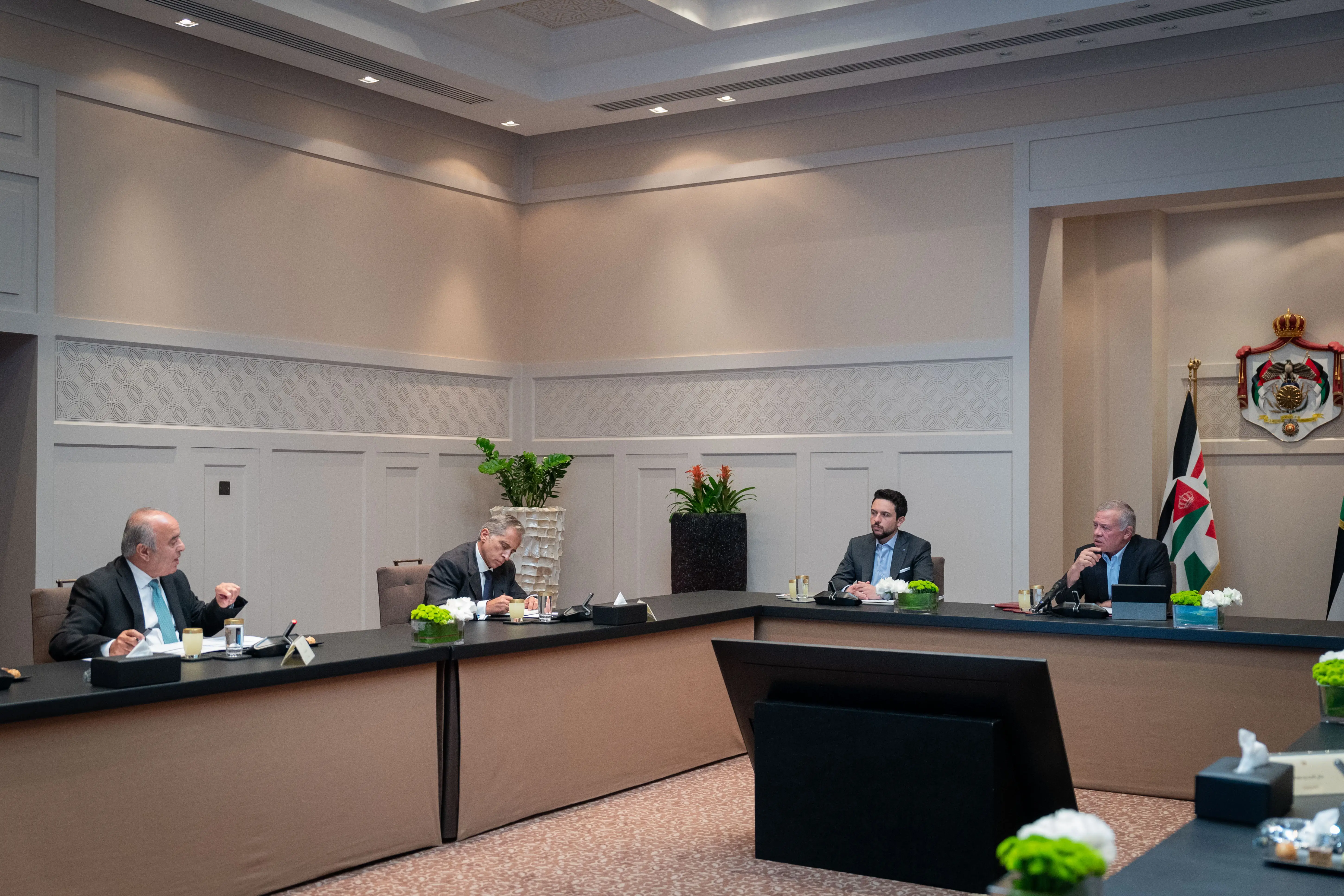 King briefed on progress of teacher training programme